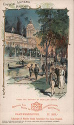 Night Illumination On the Lagoon Postcard