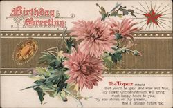 Topaz: Birthday Greeting Postcard