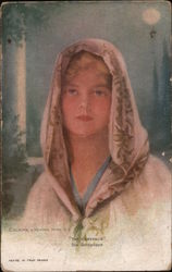 Young Woman "The Chrysalis" Philip Boileau Postcard Postcard Postcard