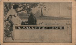 Pedology Postcard: Dr. Woofter's Corn and Bunion Remedy Postcard