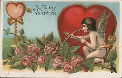 To My Valentine Postcard