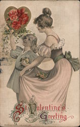 St. Valentine's Greeting Postcard