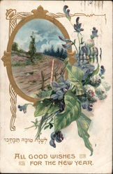 All Good Wishes for the New Year Postcard