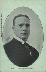 Wm. A. Sunday, Evangelist Postcard