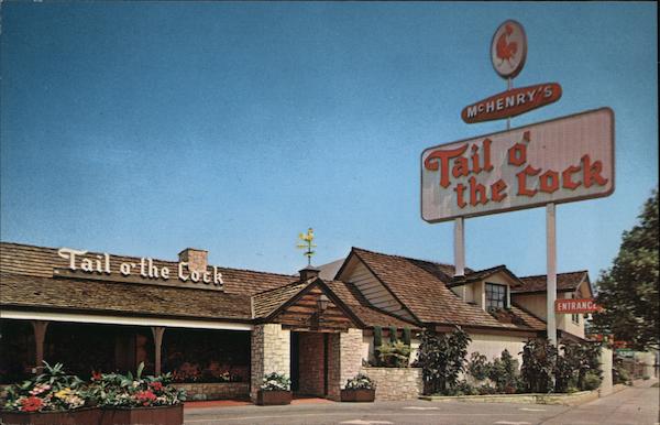 Tail o' the Cock Restaurant Los Angeles California