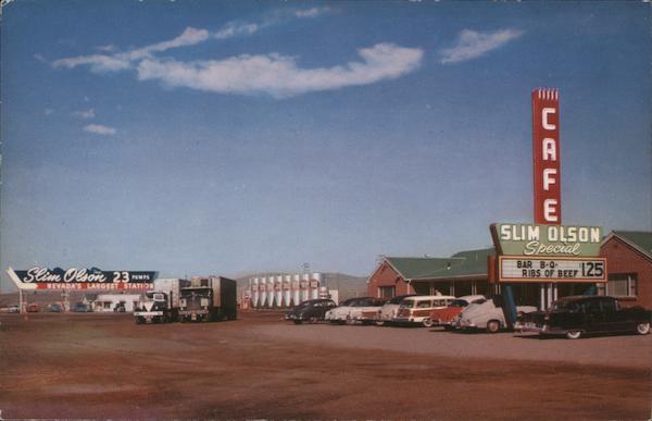 Slim Olson's Cafe and Slim Olson's Elko Nevada