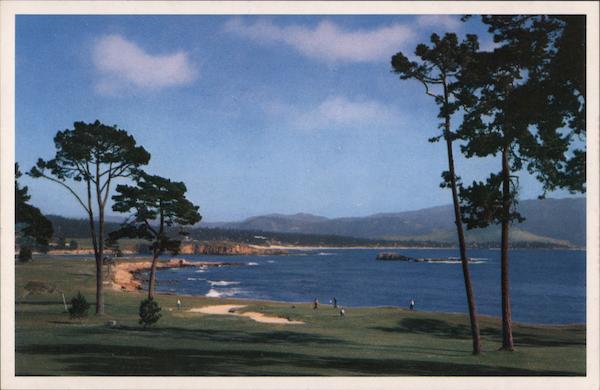 Pebble Beach Golf Course Monterey California