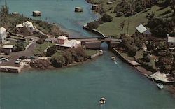 The World's Smallest Drawbridge Sandy's Parish, Bermuda Postcard Postcard Postcard