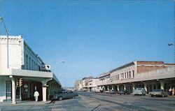 The New Look of East Broadway, Looking West Postcard