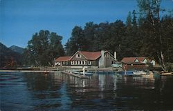 Maple Grove Resort on lake Sutherland Port Angeles, WA Postcard Postcard Postcard