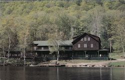 Lake Mansfiel Trout Club Postcard