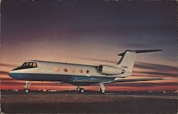 Grumman Gulfstream II - IBM Postcard
