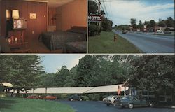 Hyde Park Motel Postcard