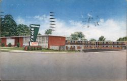 Town House Motel Postcard