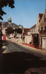Bradford Street, Cape Cod Provincetown, MA Postcard Postcard Postcard