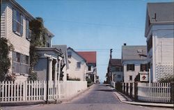 Gosnold Street, looking towards the Harbor Provincetown, MA Postcard Postcard Postcard