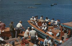 Hampton Beach Fishing Postcard