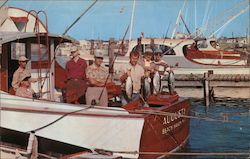 Tuna Fishing Boats, Long Beach Island Postcard