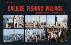 Galilee Fishing Village Postcard