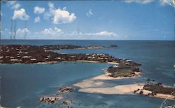 Arial View of Bermuda Postcard Postcard Postcard