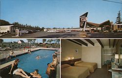 Brookside Motel Postcard