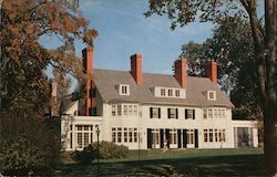 Four Chimney's Luncheon Old Bennington, VT Postcard Postcard Postcard