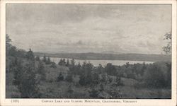 Caspian Lake and Elmore Mountain Greensboro, VT Postcard Postcard Postcard