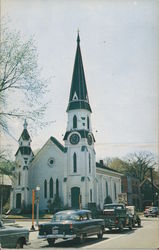 First Universal Church Barre, VT Postcard Postcard Postcard