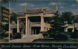 Hotel Queen Anne New Bern, NC Postcard Postcard Postcard