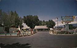 Fosters' Hacienda Motel Bishop, CA Postcard Postcard Postcard