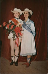 Cover Girl Contest Winners, 1956 & 1957 Postcard
