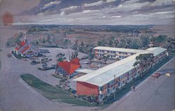 Howard Johnson's Motor Lodge Postcard