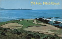 Pebble Beach Golf Course California Postcard Postcard Postcard