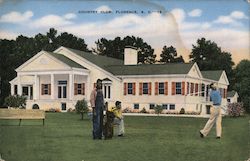 Country Club Postcard