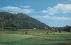 Golf Course near the Ohio River New Martinsville, WV Postcard Postcard Postcard