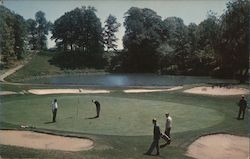 On the Green Postcard