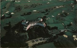 Airplane View of the Westchester Country Club Rye, NY Postcard Postcard Postcard