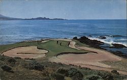 Pebble Beach Golf Course California Postcard Postcard Postcard