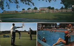 Ingleside Motel & Skyview Restaurant Postcard