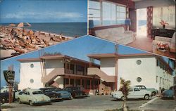 Rodney Apartments, Directly on the Ocean Postcard