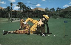 A Goofy Way to Putt Postcard