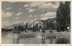 Jasper Golf Course, 14th Tee Postcard