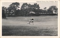 Highland Country Club Attleboro, MA Postcard Postcard Postcard