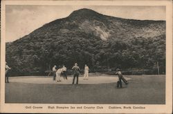 Golf Course - High Hampton Inn and Country Club Postcard