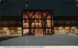 University of Maine - Moonlight on the Campus Orono, ME Postcard Postcard Postcard