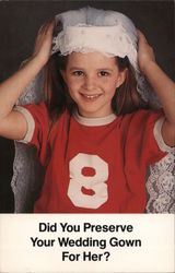 Did You Preserve Your Wedding Gown For Her? True Preservation Postcard