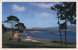 Pebble Beach Golf Course Postcard