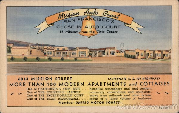 Mission Auto Court San Francisco California
