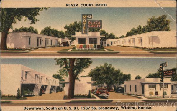 Plaza Court Motel Wichita Kansas