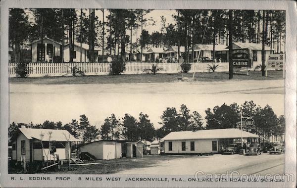 R.L. Eddins, Prop 8 MIles West Jacksonville Florida
